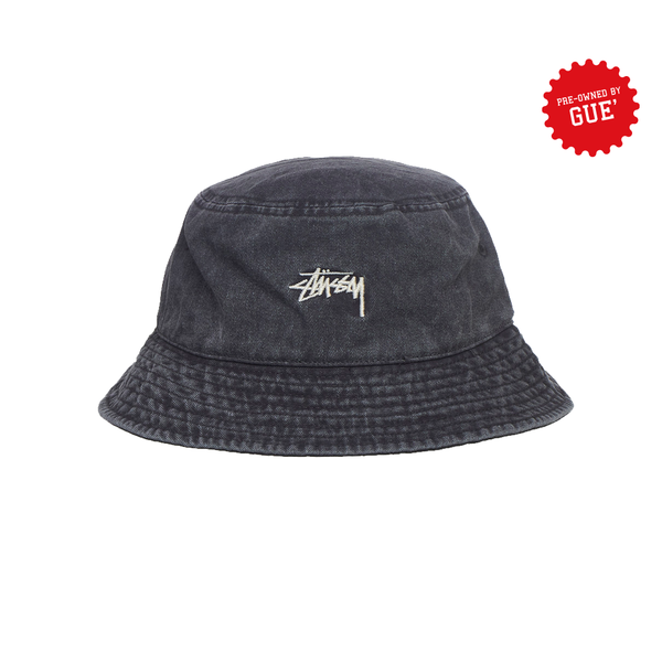STUSSY - BUCKET HAT PRE OWNED BY GUE