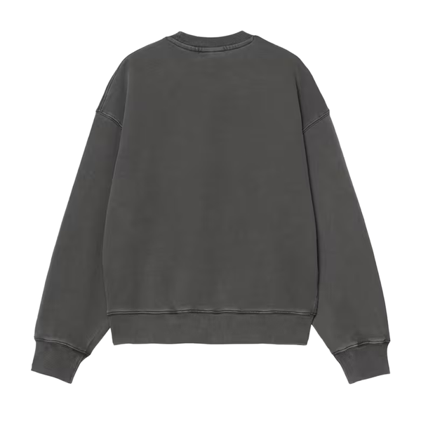 CARHARTT WIP - W' NELSON SWEATSHIRT BLACK DYED