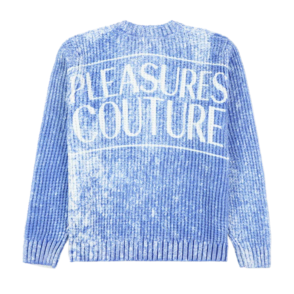 PLEASURES - BLUE ACID SWEATER BLUE