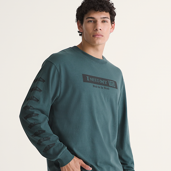 VANS - I NEED MY LS MYSTIC MOSS