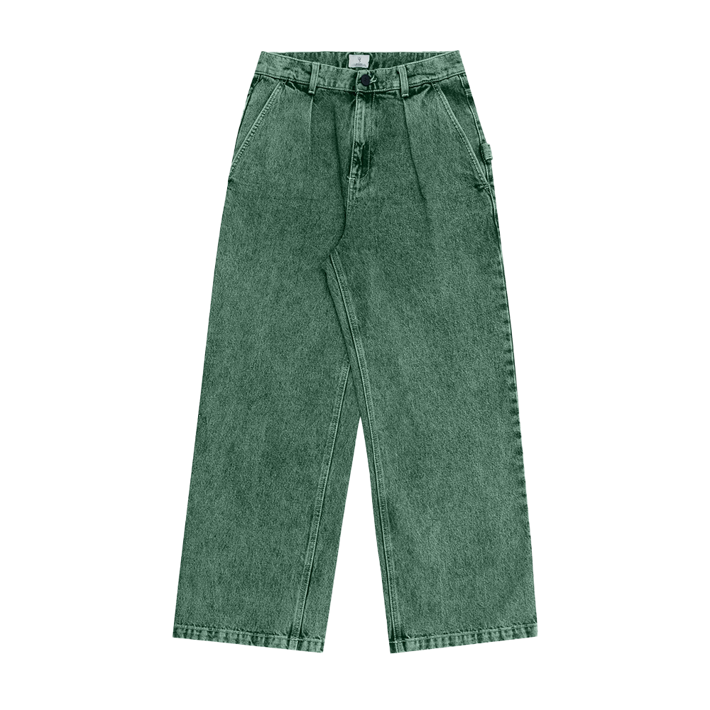 WOODEN STORE - ALBERT STONE DIRTY LIME JEANS