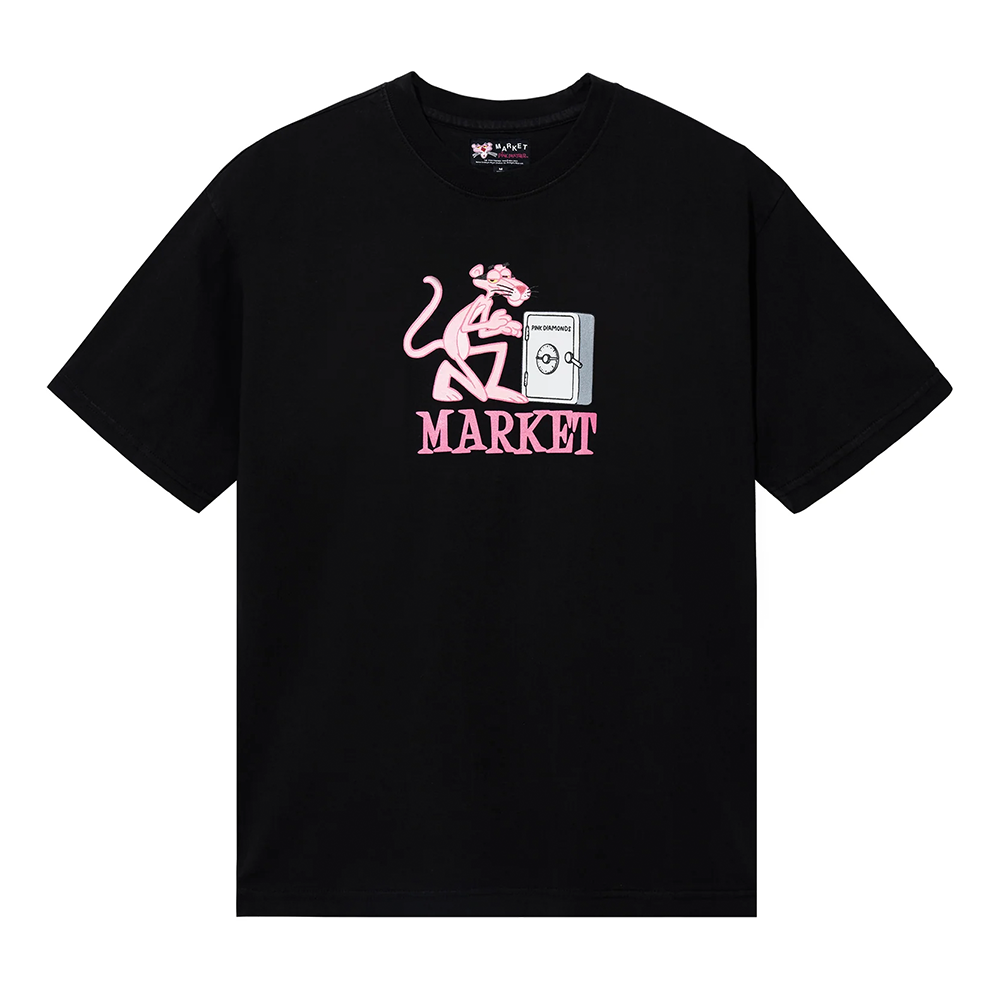 MARKET - PINK PANTHER CALL MY LAWYER T-SHIRT BLACK