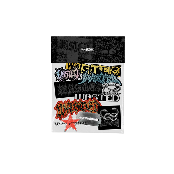 WASTED PARIS - AGAINST PERFECTION STICKERS PACK