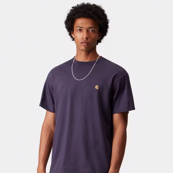 CARHARTT WIP - S/S CHASE T-SHIRT LOCKER/GOLD