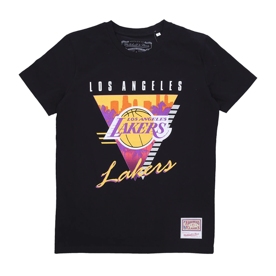 MITCHELL & NESS - NBA FINALS SECOND TEE LA LAKERS BLACK