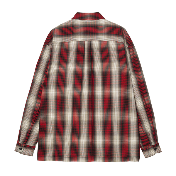 CARHARTT WIP - L/S HARLIN SHIRT CHECK/CHILI PEPPER