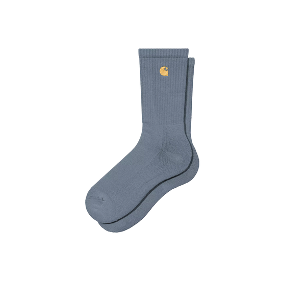 CARHARTT WIP - CHASE SOCKS ICESHEET/GOLD