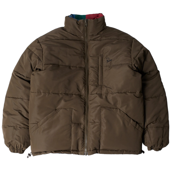 PARRA - PROTECT THE SUN REVERSIBLE PUFFER BROWN