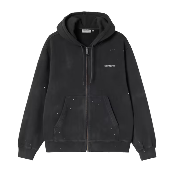 CARHARTT WIP - HOODED PAINTER JACKET BLACK