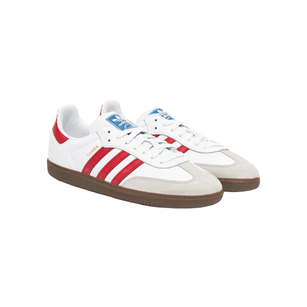 ADIDAS ORIGINALS - SAMBA OG WHITE/RED