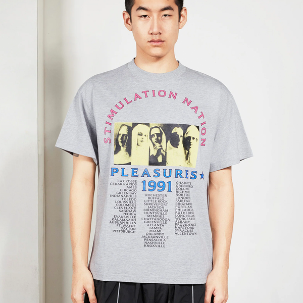 PLEASURES - STIMULATION T-SHIRT HEATHER