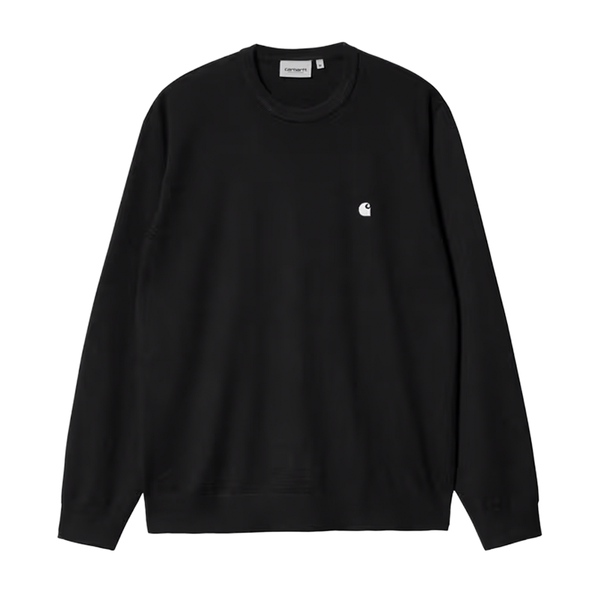 CARHARTT WIP - MADISON SWEATER BLACK/WAX
