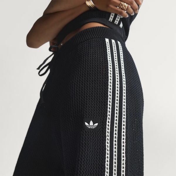 ADIDAS ORIGINALS - TRACK PANT CROCHET BLACK