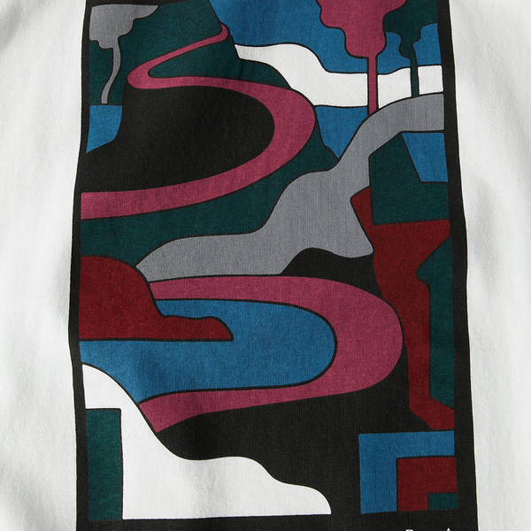 PARRA -  THE STELVIO T-SHIRT WHITE