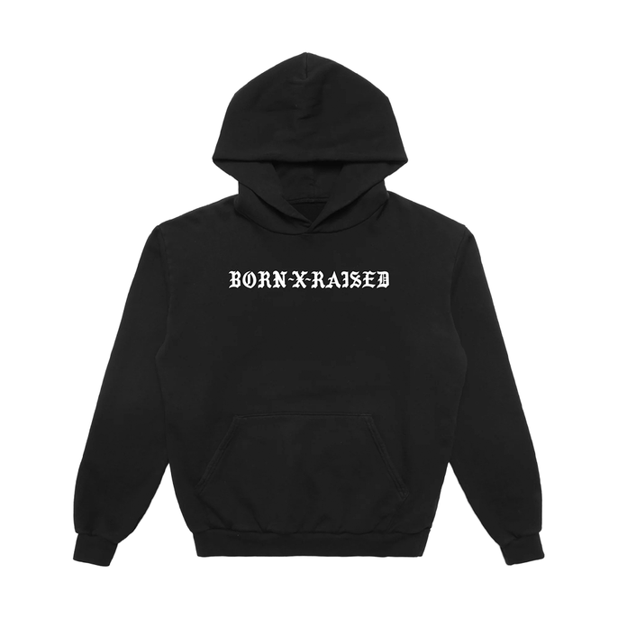 BORN X RAISED - BXR STANDARD HOODIE BLACK