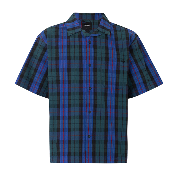 VANS - SEERSUCKER PLAID ROYAL COBALT