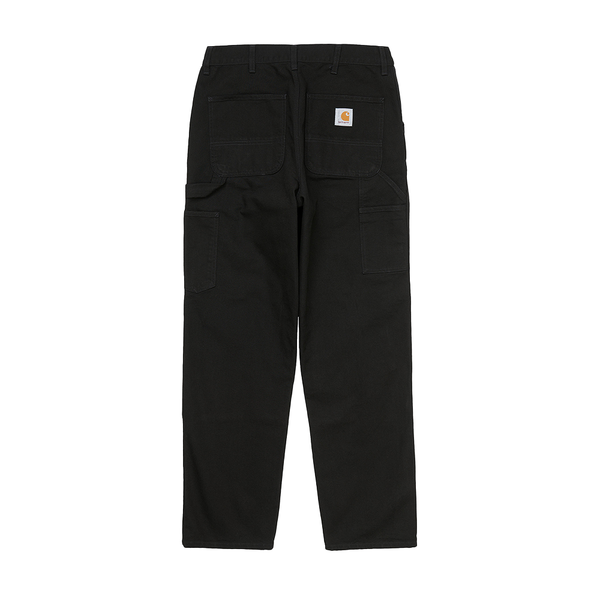 CARHARTT WIP - DOUBLE KNEE PANT BLACK RINSED