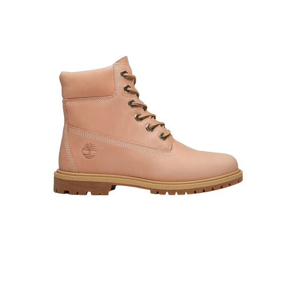 TIMBERLAND - W' PREMIUM 6 INCH LACE UP PINK FULL GRAIN