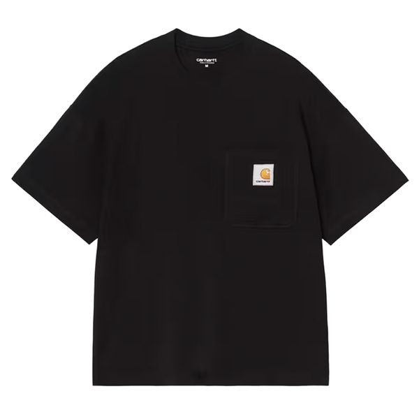 CARHARTT WIP - S/S WORK POCKET T-SHIRT BLACK