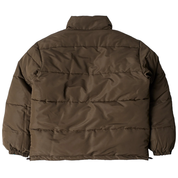 PARRA - PROTECT THE SUN REVERSIBLE PUFFER BROWN