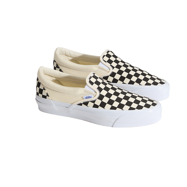 VANS - SLIP ON 98 BLACK/WHITE