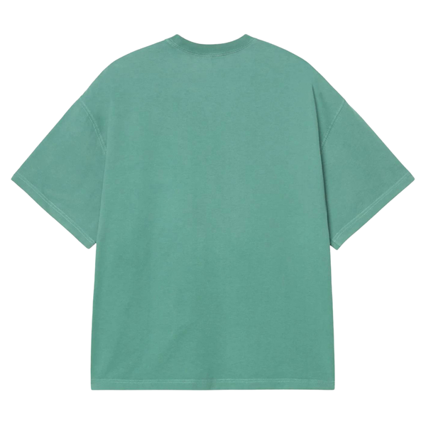 CARHARTT WIP - HUDSON POCKET T-SHIRT SAGUARO CHALK WASH