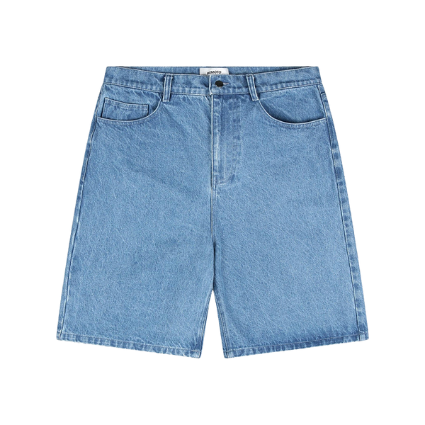 WEMOTO - DENIM 5 POCKET SHORTS BLUE DENIM