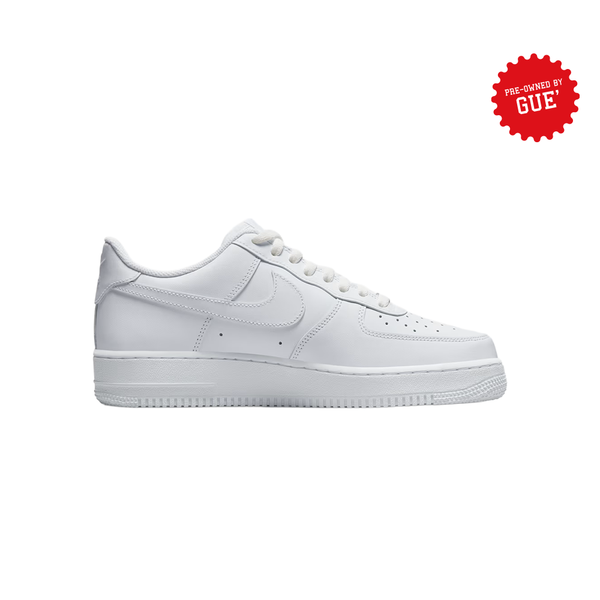 NIKE - AUTOGRAPHED AF1 WHITE PRE OWNED BY GUE