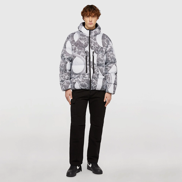 IUTER - STORM  BOA PUFF JACKET WHITE