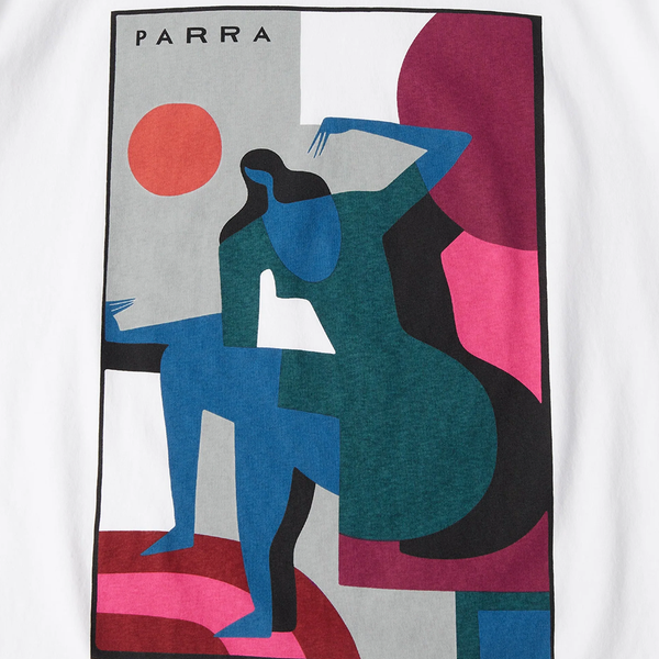 PARRA - BALL TO THE FACE T-SHIRT WHITE