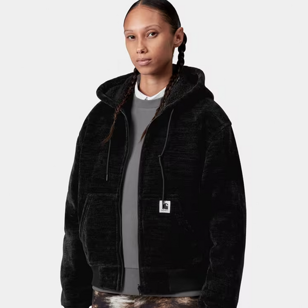 CARHARTT WIP - W' OG ACTIVE JACKET SWEAT BLACK