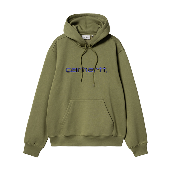 CARHARTT WIP - HOODED SWEATSHIRT CAPULET/AURA