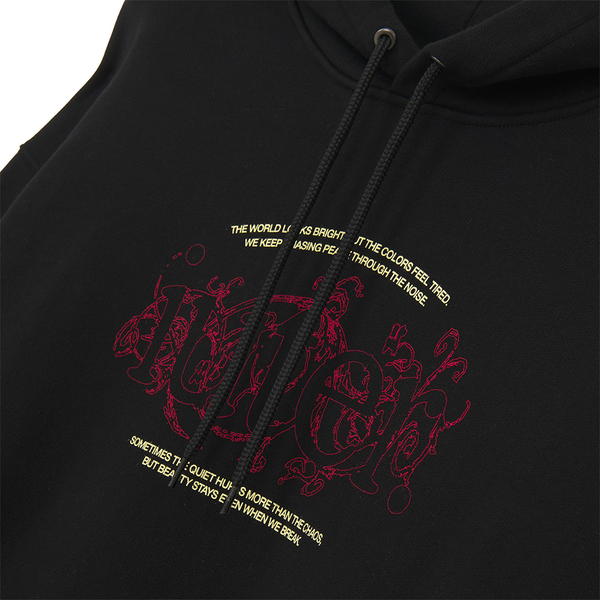IUTER - CHAOS HOODIE BLACK