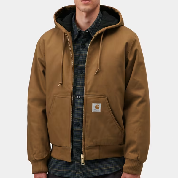 CARHARTT WIP - ACTIVE JACKET HAMILTON BROWN RIGID