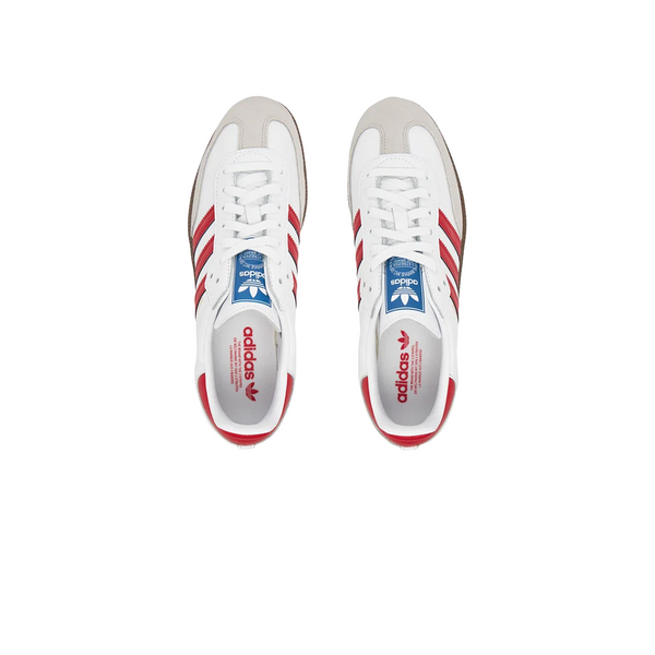 ADIDAS ORIGINALS - SAMBA OG WHITE/RED
