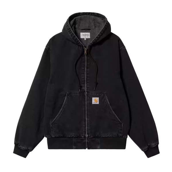 CARHARTT WIP - OG ACTIVE JACKET BLACK STONE WASHED