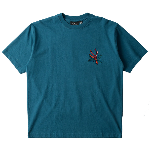 PARRA -  THE STAND OFF T-SHIRT DEEP SEA GREEN