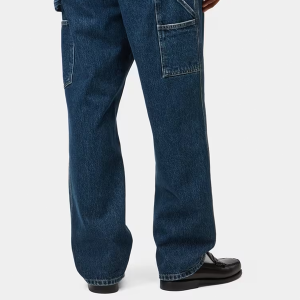 CARHARTT WIP - SINGLE KNEE PANT BLUE STONE WASHED