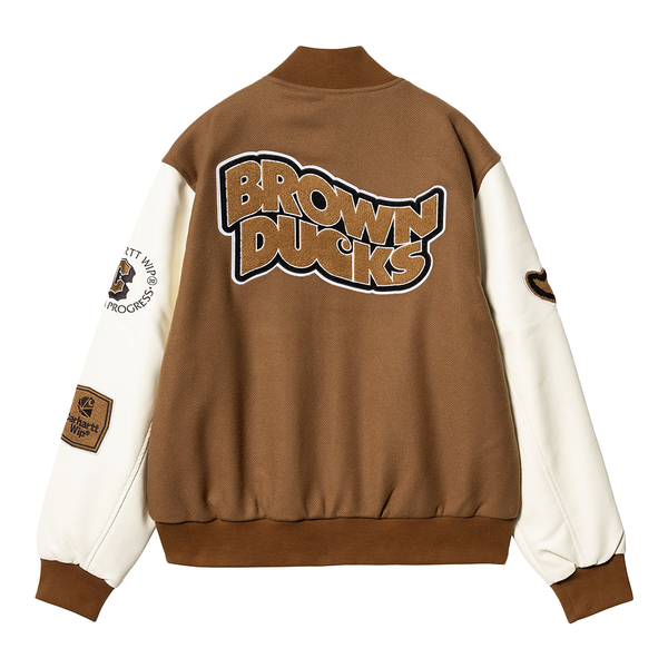 CARHARTT WIP - BROWN DUCKS BOMBER HAMILTON BROWN