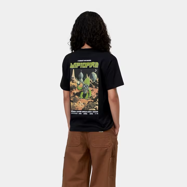 CARHARTT WIP - W' S/S WIPTOPIA II T-SHIRT BLACK