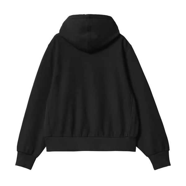 CARHARTT WIP - W' HOODED AMERICAN SCRIPT BLACK