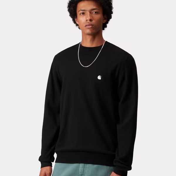 CARHARTT WIP - MADISON SWEATER BLACK/WAX