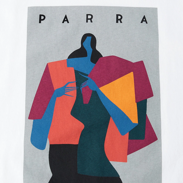 PARRA -  HORSES T-SHIRT WHITE