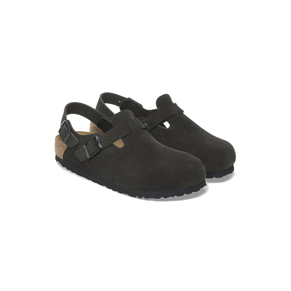 BIRKENSTOCK - TOKIO SUEDE LEATHER BLACK