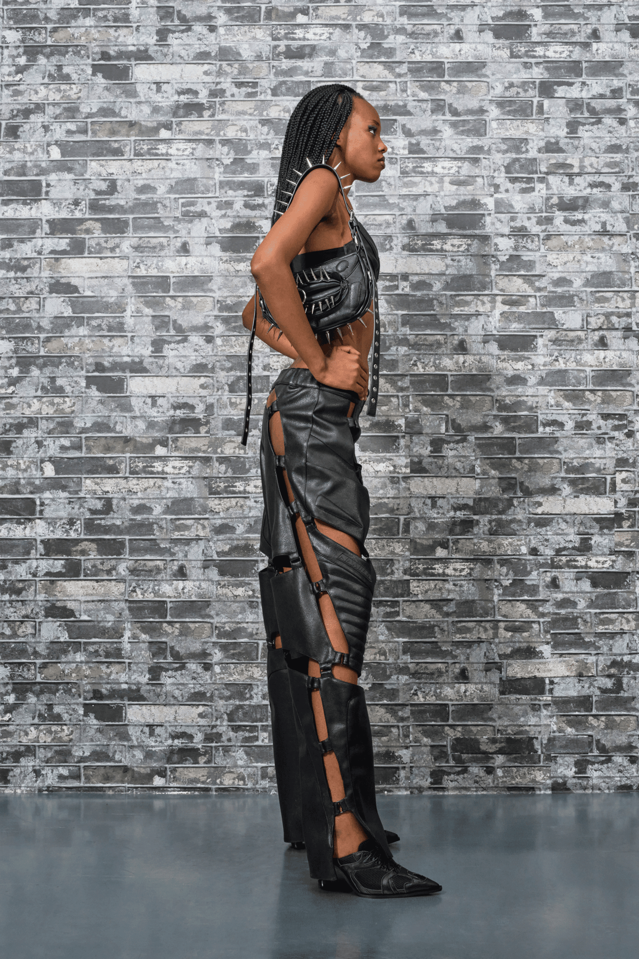 NAMILIA - BIKER FLOATING PANTS