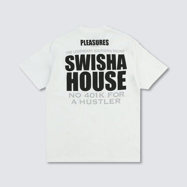 PLEASURES - CHAIN T-SHIRT WHITE