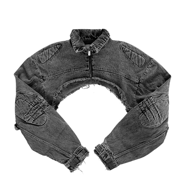 NAMILIA - DENIM CHOKER JACKET