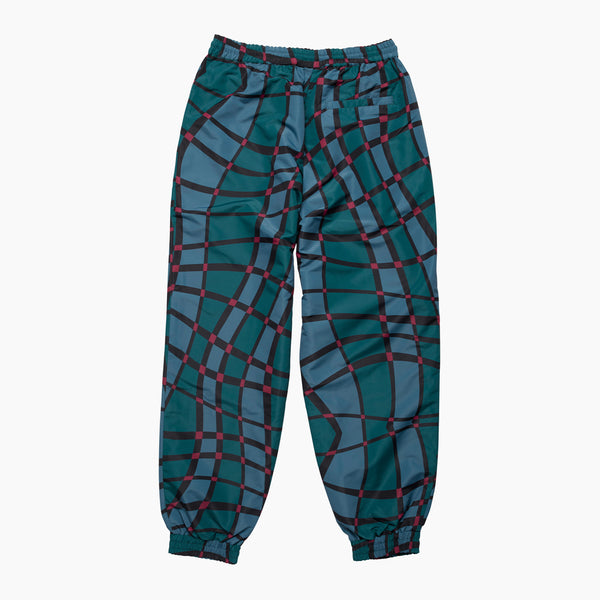 PARRA - SQUARED WAVES PATTERN TRACK PANTS