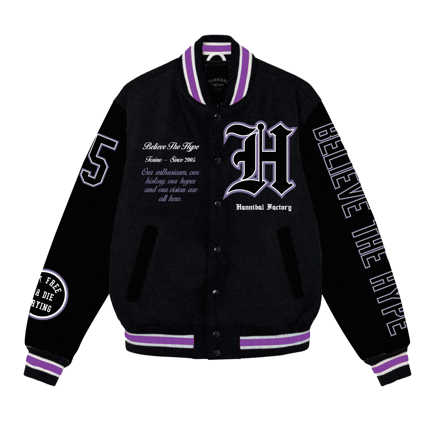 HANNIBAL STORE - XVIII YEAR ANNIVERSARY VARSITY JACKET