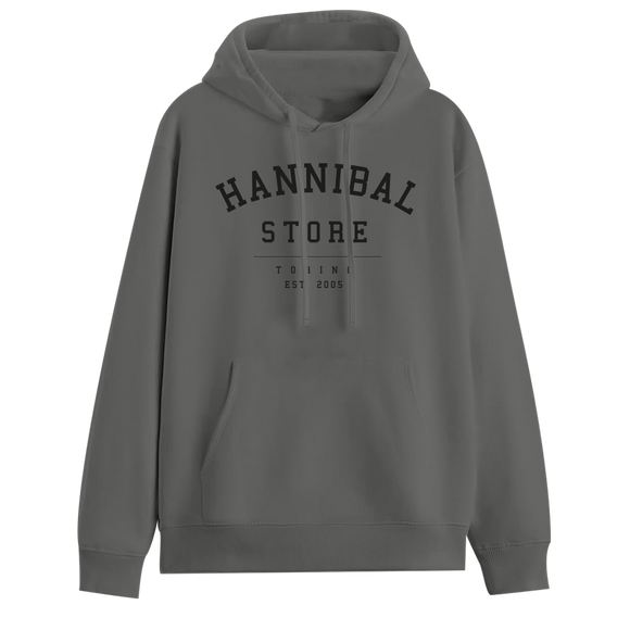 HANNIBAL STORE - CLASSIC HOODIE FLOCK GREY